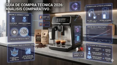 Cómo elegir una cafetera superautomática en 2026: guía de compra técnica