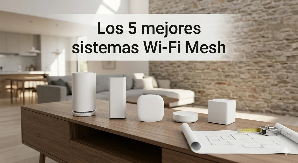 Los 5 mejores sistemas Wi-Fi Mesh para casas grandes y muros gruesos